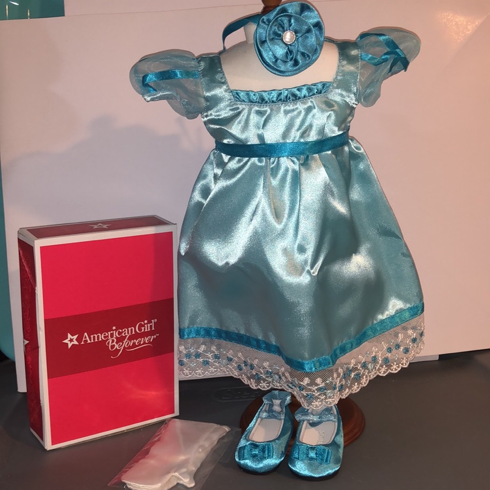 Retired AMERICAN GIRL Caroline’s Party Gown NEW